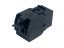 CTnet keystone UTP RJ45 cat.5e samozářezový, čelo