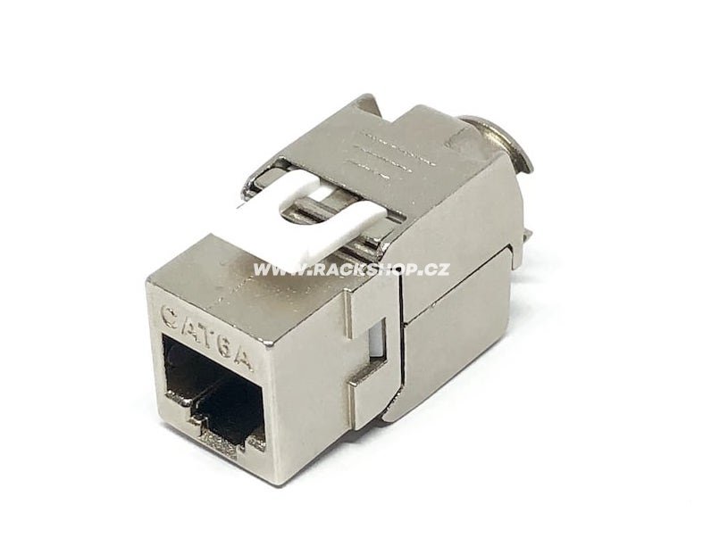 CTnet keystone FTP RJ45 cat.6A, samozářezový - nový typ