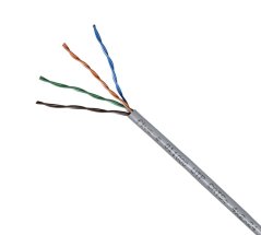 KFLan kabel UTP cat.5e drát PVC (Eca), 305m