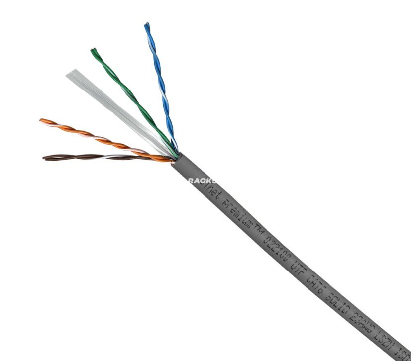 CTnet kabel UTP cat.6 drát LSZH (Dca), 305m