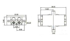 Optická spojka LC singlemode duplex (LC-LC)