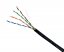 CTnet kabel UTP cat.5e, drát, PE/PVC (venkovní dvouplášť)