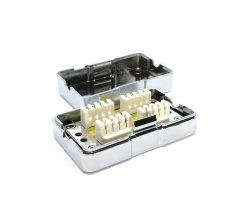 Spojovací box cat.5e FTP zářez / zářez