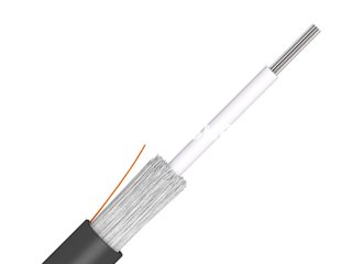 CTnet 4vl. 9/125 kabel s centrální trubkou, G.657A1, LSZH, 6,2mm,  J/A-DQ(BN)H