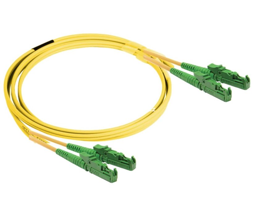 Optický kabel E2000/APC-E2000/APC 9/125 OS2 - Délka: 5m