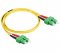 Optický patchkabel SC/APC-SC/APC 9/125 OS2, G567A1,  1m