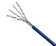 CTnet kabel FTP cat.5e, drát, LSZH 