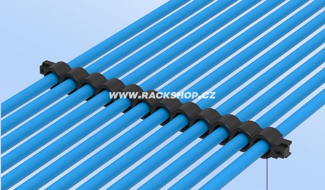 Kabelový organizér pro 12x kabel