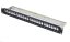 CTnet patch panel 24port UTP/FTP modulární, 1U