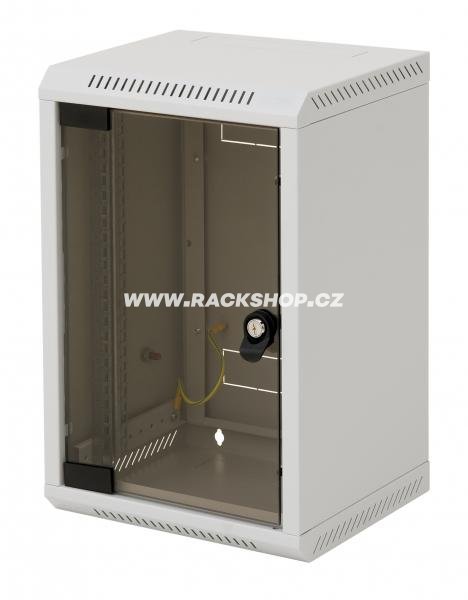 RBA-04-AS3 - 10“ závesný rozvádzač Triton 4U hl. 260mm