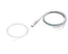Optický MINI PLC splitter 1:4, 1260 - 1650 nm,SM PLC 1m GPON G657A2 bez konektoru