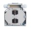 Opticky box na DIN listu 8x SC (LC), 125x132x35mm