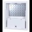 CTnet hybridní rozvaděč 400x340x75 mm, pod omítku, vnitřní pohled CTnet hybridní rozvaděč 400x340x75 mm, pod omítku, vnitřní pohled