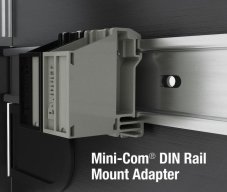 Panduit CADIN1IG - držák na DIN lištu pro moduly MINI-COM, din lišta 35 mm