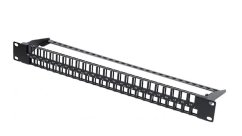 CTnet patch panel 48port UTP/FTP modulární, 1U