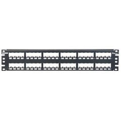 Panduit patch panel CP48BLY neosazený 1U pro 48 modulu MiniCom