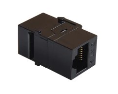 Spojka UTP cat.5E, pohled na kontakty RJ45