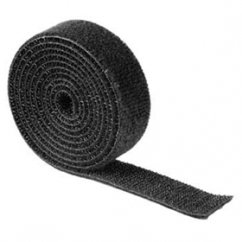 Vázací pásek suchý zip, 19mm, délka 20m, černý