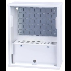 CTnet hybridní rozvaděč 420x340x90 mm, na omítku, vnitřní pohled