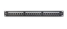 CTnet Patch panel 24 port UTP cat.6, 1U, 24x RJ45