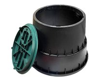 Kabelová komora 253 mm, hl. 261 mm, včetně plastového víka