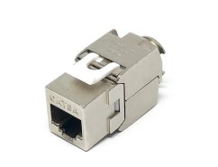 CTnet keystone FTP RJ45 cat.6A, samozářezový - nový typ