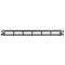 Panduit patch panel CP24BLY neosazený 1U pro 24 modulu Panduit MiniCom