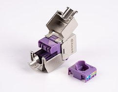 Linkbasic keystone FTP RJ45 cat.6A, samozářezový
