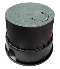 Kabelová komora 253 mm, hl. 261 mm, včetně plastového víka