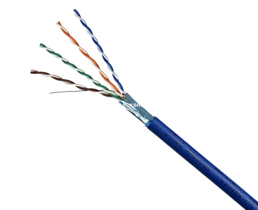 CTnet kabel FTP cat.5e drát LSZH (Dca), 305m