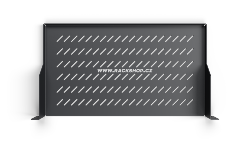 19“ Police CTnet REX s perforací 1U 250mm, perforace
