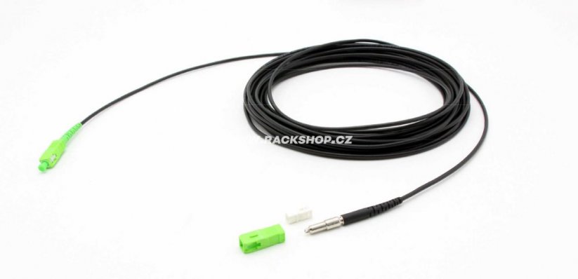 Optický patch kabel s protahovací špičkou SC/APC-SC-APC 9/125 OS2, G657B3