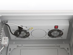 RAC-CH-X25-X1 - 19“ ventilačná jednotka pro nástěnné rozvádzače Triton RUA, 2 ventilátory