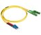Optický patchkabel E2000/APC-LC/PC 9/125 OS2
