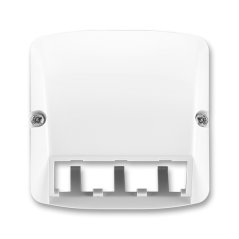 ABB Tango kryt pro 3 moduly Panduit MINI-COM, bílý, 5014A-A00400 B