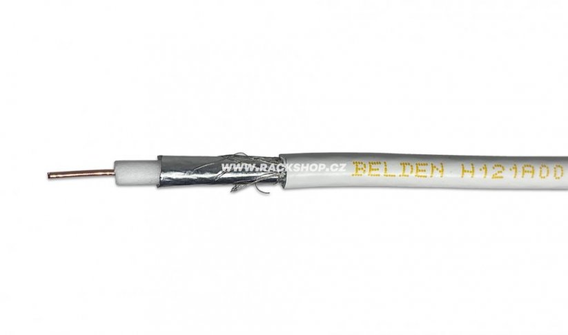 Koaxiální kabel Belden H121 AL PVC 75ohm - Balení (m): 500