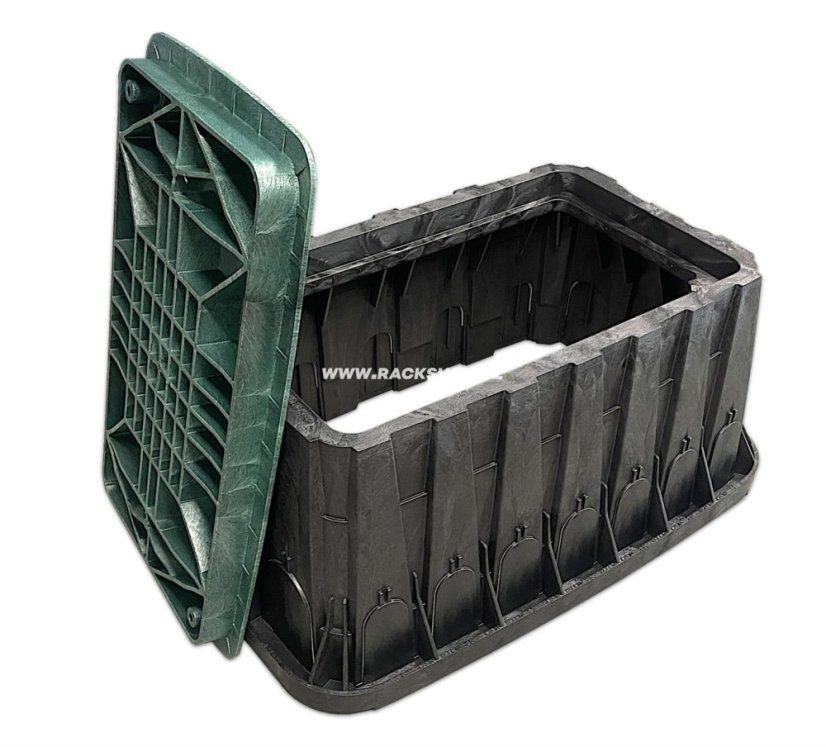Kabelová komora HDPE 1025 x 689 mm, hl. 457 mm, včetně plastového víka