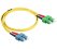 Optický patchkabel SC/APC-SC/PC 9/125 OS2 - Délka: 2m