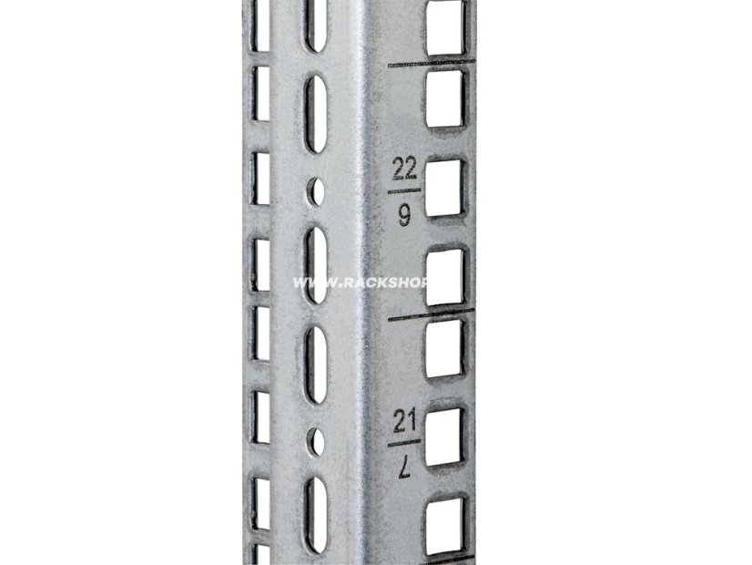 RAX-VL-XXX-X1 - vertikální lišta - Výška: 12U