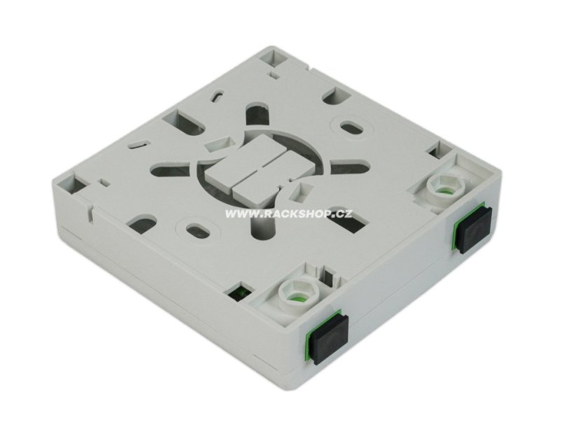 OZI2 - optická zásuvka na omítku pro 2xSC/ 2xLC adaptéry