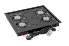 RAB-CH-X04-X3 - ventilačná jednotka 4x ventilátor Triton do víka, černá