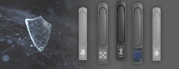Zámek a monitorovací jednotka s RFID a PIN pro stojanové rozvaděče Triton a CTnet