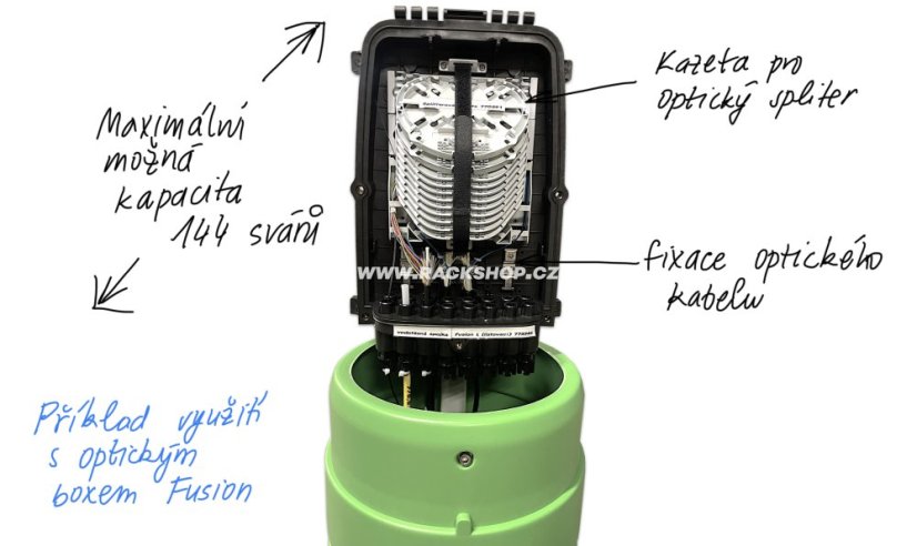 Spojka Fusion v pilířovém rozvaděči