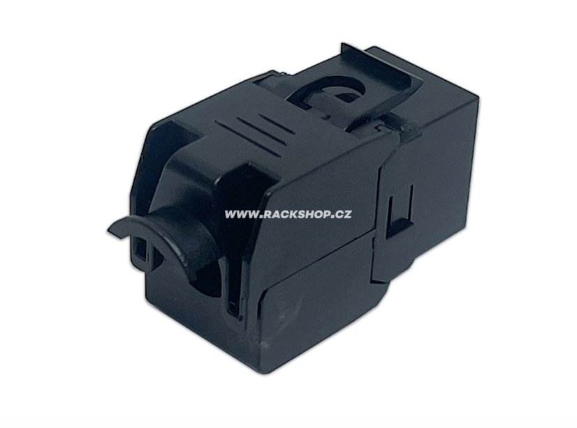CTnet keystone UTP RJ45 cat.5e samozářezový, čelo