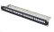 CTnet patch panel 24port UTP/FTP modulární, 1U