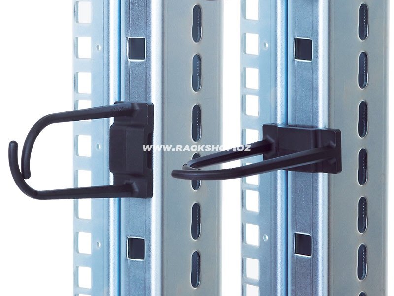 RAB-MS-X23-X1 - Plastový háčik malý 35x30mm pro vedení kábeláže