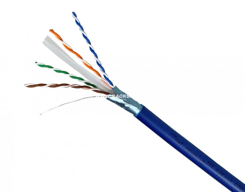 CTnet kabel FTP cat.6A drát LSZH