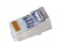 Konektor RJ45 8P8C FTP drát/lanko 50u, 100ks