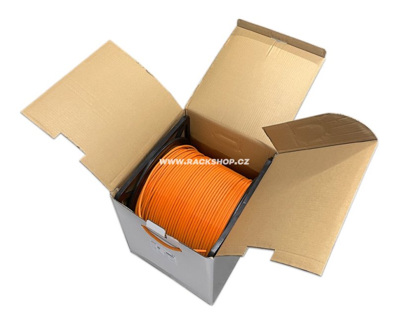 CTnet kabel FTP cat.6A drát LSZH (B2ca), 305m