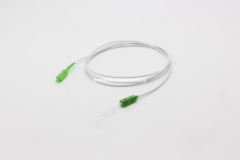 Optický patch kabel SC/APC-SC(PX)/APC 9/125 OS2, G657A2, simplex, 30m